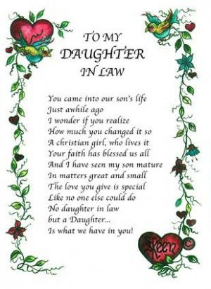 To My Daughter-In-Law Birthday Message For Mother, Wife Poems, Daughter In Law Quotes, In Law Quotes, Wedding Day Wishes, Wedding Day Quotes, Message For Mother, Birthday Wishes For Son, Best Birthday Quotes