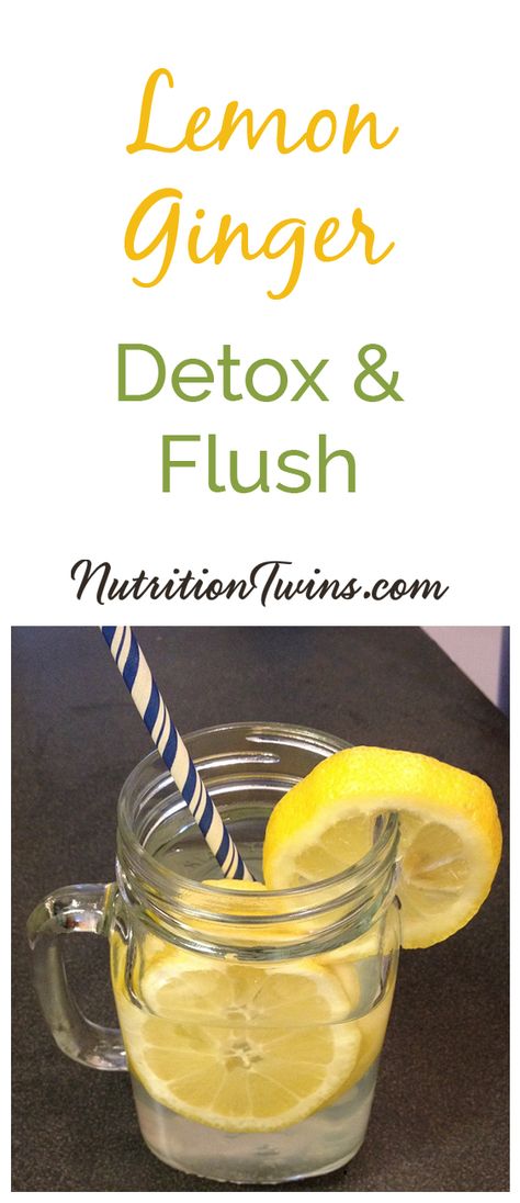 Ginger Detox Drink, Ginger Detox, Lemon Detox, Lemon Diet, Ginger Water, Natural Detox Drinks, Nutrition Drinks, Detox Water Recipes, Lemon Ginger