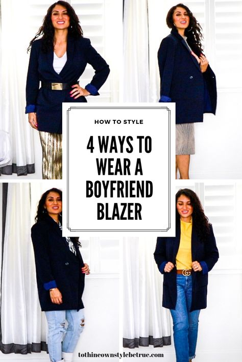 Have you ever wondered how to style a boyfriend blazer? Orange County Blogger Debbie Savage is spilling all her tips to style a boyfriend blazer like a pro. Click to see her tips HERE! Boyfriend Blazer Outfit, Boyfriend Coat, Find A Boyfriend, Boyfriend Jacket, Boyfriend Blazer, A Boyfriend, Blazer Outfits, Winter Style, Like A Pro