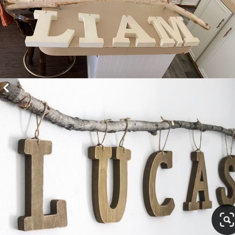 Diy Nursery Signs Boy, Woodland Nursery Decor Diy, Diy Nursery Decor Boy Wall Art, Diy Nursery Sign, Nursery Camping Theme, Easy Diy Nursery Decor, Diy Woodland Nursery Decor, Diy Nursery Name Sign, Cricut Nursery Decor