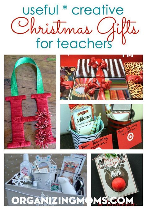 Useful, creative Christmas gift ideas for teachers. Inexpensive, thoughtful ways to show teachers you care. Christmas Gift Ideas For Teachers, Creative Christmas Gift Ideas, Christmas Gifts For Teachers, Diy Teacher Christmas Gifts, Gift Ideas For Teachers, Ideas For Teachers, Inexpensive Christmas Gifts, Inexpensive Christmas, Creative Christmas Gifts