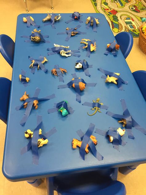 Reggio Animal Activities, Rescue The Animals Activity, Zoo Provocations, Safari Animal Activities Preschool, The Farm Activities For Toddlers, Activities Related To Animals, Ideas For Nursery Activities, A Is For Animals, Jungle Sensory Activities