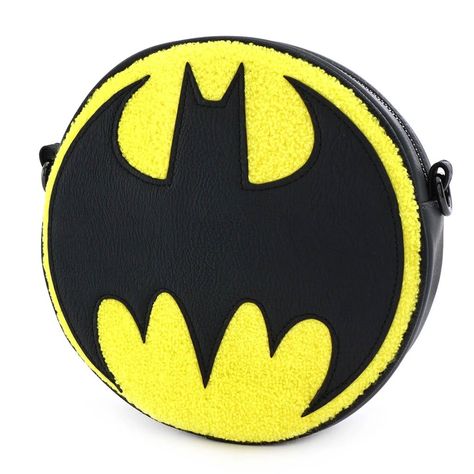 Buy Batman 80th Anniversary Chenille Canteen Bag at Entertainment Earth. Mint Condition Guaranteed. FREE SHIPPING on eligible purchases. Shop now! #sponsored, , #AD, #Anniversary, #Batman, #Bag, #Canteen, #Chenille Batman Bag, Mini Backpack Purse, Goofy Movie, 80th Anniversary, Simple Toys, Cute Wallets, Batman Logo, Loungefly Disney, 80 Years