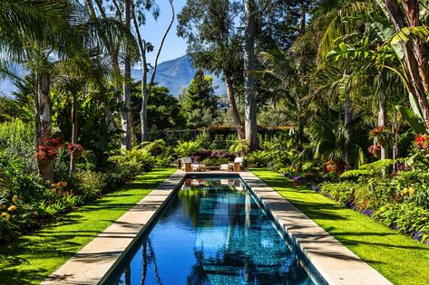 Lap pool Swimming Pool Pictures, Inspiring Outdoor Spaces, Tropical Garden Design, Pool Picture, Estilo Tropical, Piscina Natural, Coastal Retreat, Lap Pool, Patio Stones