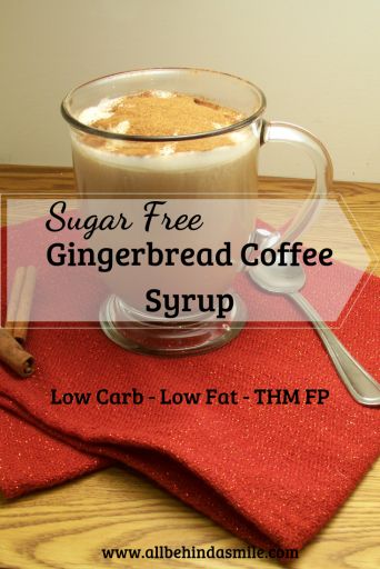 Stevia Coffee Syrup, Gingerbread Coffee Syrup Recipe, Coffee Syrup Recipe Sugar Free, Diy Sugar Free Coffee Syrup, Homemade Sugar Free Coffee Syrup, Sugar Free Coffee Syrup Recipe, Coconut Coffee Syrup, Keto Coffee Syrup, Gingerbread Coffee Syrup