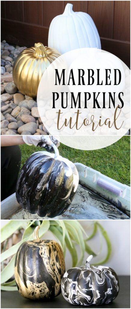 DIY Marble Pumpkins, fun Halloween decor to make with the kids! Marble Pumpkin Painting, Marble Pumpkins, Marbled Pumpkins, Prek Halloween, Marbleized Decor, Pumpkin Paint, Ornament Painting, Pumpkin Decorations, Diy Marble