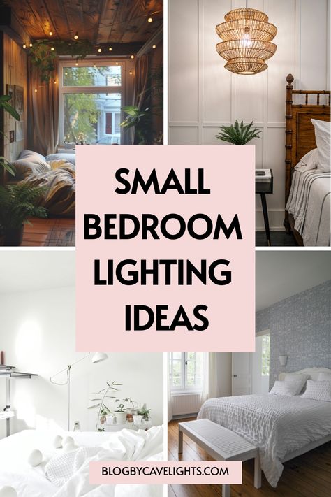 🏠 Want to optimize your bedroom with beautiful bedroom ceiling lighting? Our article reveals the best small bedroom ideas and bedroom lighting solutions to make your space feel bigger and brighter. Click here for the ultimate guide to stylish bedroom lights ideas! 🌟 Bedroom Lighting Plug In, Recessed Lighting In Bedroom, Small Bedroom Lighting Ideas, Small Bedroom Lighting, Types Of Bedroom, Small Bedroom Makeover, Bedroom Lighting Ideas, Fresh Bedroom, String Lights In The Bedroom