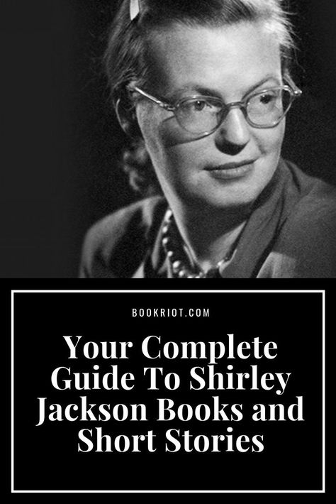 Read your way into the books and short stories of Shirley Jackson.    book lists | author guides | shirley jackson books | shirley jackson short stories Book Dedication, Writing Picture Books, Shirley Jackson, Big Books, Middle Grade Books, Beloved Book, Beautiful Books, Grade Book, American Literature