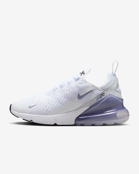 Air Max 270 Outfit Women, 270 Nike Shoes, Air Max 270 Outfit, Nike Air Max 270 Women, Nike Air Max 270 White, Air 270, Nike Athletic Shoes, Nike 270, 270 Nike