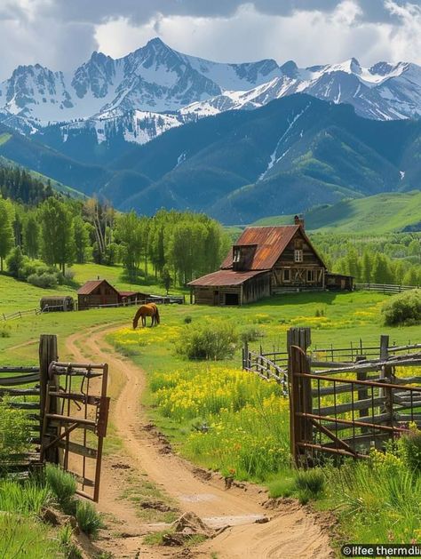 Travel Switzerland, Old Cabins, Valley Of Flowers, Wallpaper Earth, Beautiful Landscape Photography, Cottage In The Woods, Cottage Art, Countryside House, Beautiful Locations Nature