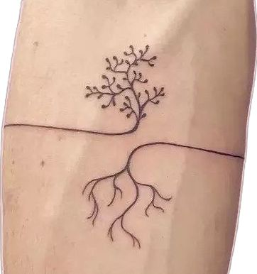 27 Beautiful Tree Tattoos - A Guide to Their Meanings Cover Up Tree Tattoo, Friendship Tree Tattoo, Tree Of Life Tattoo Line Art, Tree Line Tattoo Design, Monkey Puzzle Tree Tattoo, Tree Of Life Tattoos Men, Tree Of Life Tattoo Outline, Tree Unalome Tattoo, Crooked Tree Tattoo