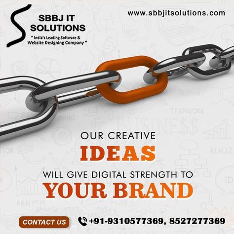 Our Creative Ideas will give you digital strength to your Brand!! Website : www.sbbjitsolutions.com Mail us : 𝗶𝗻𝗳𝗼@𝘀𝗯𝗯𝗷𝗶𝘁𝘀𝗼𝗹𝘂𝘁𝗶𝗼𝗻𝘀.𝗰𝗼𝗺 Call Now : +𝟵𝟭 𝟵𝟯𝟭 𝟬𝟱𝟳 𝟳𝟯𝟲𝟵 +𝟵𝟭 𝟴𝟱𝟮 𝟳𝟮𝟳 𝟳𝟯𝟲𝟵 . . #SMM #socialmediamarketing #seo #SMO #digitalmarketing #website #webdesign #webdesigning #PPC #webdesigners #graphicdesign #SMOServices #website #business #promotion #reelsfb #digitalagency Branding Creative Post, Business Poster Design Ideas Creative, Digital Marketing Creative Ideas, Digital Marketing Creative Ads Design, Social Media Marketing Posts Ideas, Digital Marketing Agency Creative Ads, Creative Digital Marketing Ads, Creative Digital Marketing Posts, Branding Creative Ads