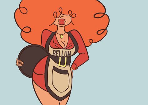 Miss Bellum Fanart, Miss Bellum, Miss Bellum Powerpuff, Sara Bellum Powerpuff, Mrs Bellum Ppg, Ppg Buttercup Fanart, Bubbles Fanart Ppg, Red Head Cartoon, New Powerpuff Girl