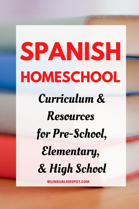 Homeschool Spanish Curriculum, Spanish Homeschool, Spanish Reading Activities, Learning Spanish For Kids, Spanish Curriculum, Homeschool Spanish, Spanish Lesson Plans, Online Homeschool, Spanish Teaching Resources