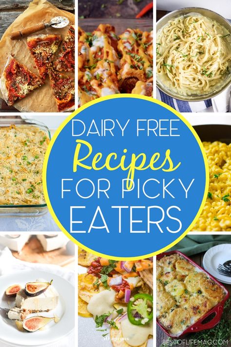 Going Dairy Free, Dairy Free Recipes For Kids, Dairy Free Lunch, Df Recipes, Dairy Free Cooking, Dairy Free Recipes Dinner, Lactose Free Recipes, Dairy Free Snacks, Picky Eaters Kids