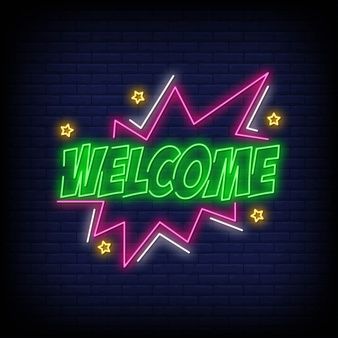 Welcome Neon Sign, Game Net, Creative Logo Design Art, Welcome Logo, Welcome Images, Neon Signs Quotes, Neon Words, Floral Cards Design, Neon Logo