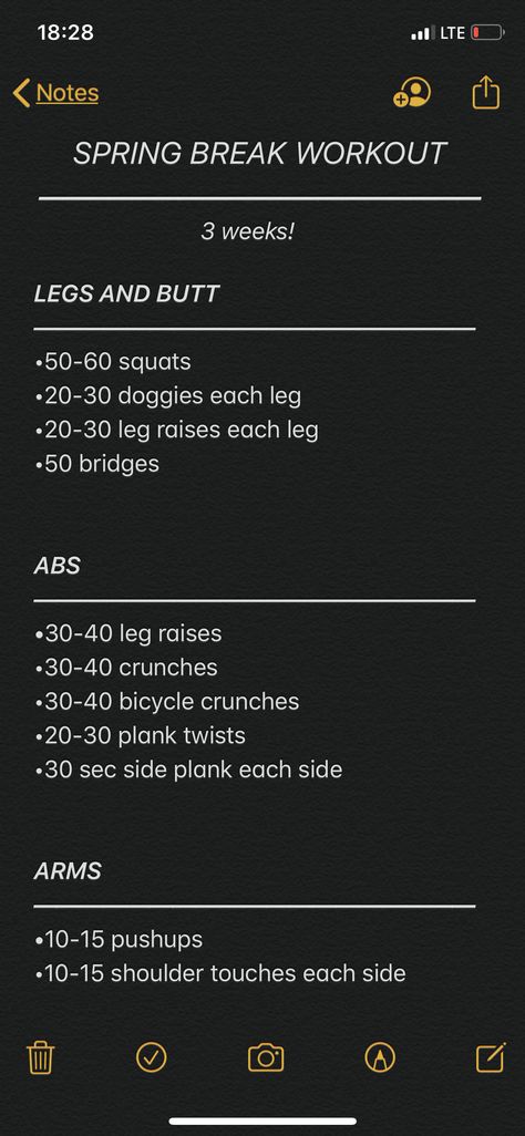 Spring Break Workout Plan, March Break Glow Up, How To Glow Up Over Spring Break, Spring Break Glow Up Challenge, Summer Break Glow Up, Spring Break Glow Up, How To Get A Summer Body In A Week, Spring Break Body Workout, Spring Break Workout