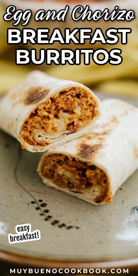 Egg Burrito, Mexican Sausage, Chorizo Breakfast, Chorizo And Eggs, Breakfast Burritos Recipe, Chorizo Recipes, Breakfast Prep, Breakfast Wraps, Breakfast Tacos