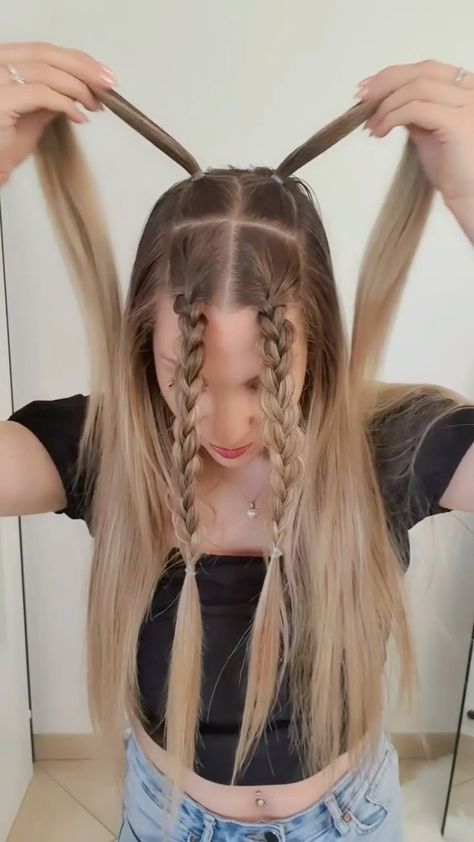 Easy Hair Tutorials 💇’s Instagram video: “Easy & Beautiful 😍🥰 Follow @hairs.diy to get more hair style ideas and learn simple beautiful hair styles 💓 . @poppy_hairstyles .…” Poppy Hairstyles, Easy Hair Tutorials, Amazing Hairstyles, Hair Tutorials Easy, Nails Makeup, Easy Hair, Hair Tutorials, Instagram Video, Style Ideas