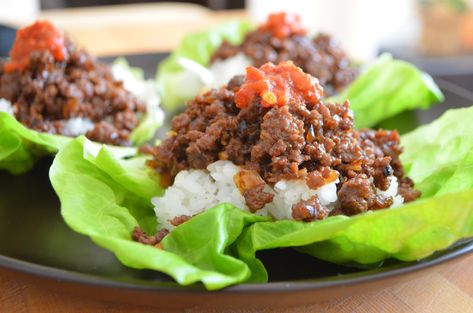 Ground Bison Recipes Healthy, Bison Meat Recipes, Ground Bison Recipes, Bison Recipes, Soy Ginger, Lettuce Wraps Healthy, Ground Bison, Bison Meat, Ground Recipes