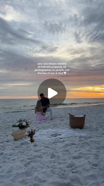 Sienna Cartier on Instagram: "proposal video🥹🤍💍 (short version haha- 26 minutes was so hard to try and cut down) 

#engagement #proposal #rosemarybeach" Marriage Proposal Videos, Proposal Video, Proposal Videos, Engagement Proposal, Rosemary Beach, Marriage Proposals, Cartier, On Instagram, Instagram