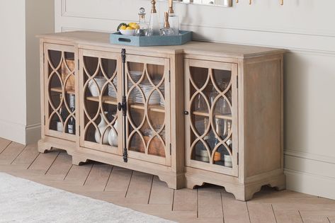 Buffets and Sideboards – Wisteria Eclectic Sideboard, Farmhouse Console Table, Retro Sideboard, Farmhouse Sideboard, Buffets And Sideboards, Wooden Sideboard, Large Cabinet, Glass Cabinet Doors, Vintage Sideboard