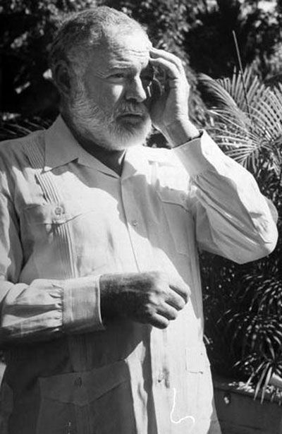 Dressing Sharp in Hot Weather: The Guayabera (via @Art of Manliness) Stocky Men, Guayabera Shirt, Art Of Manliness, Safari Shirt, Mexican Wedding, Wedding Shirts, Large Man, Ernest Hemingway, High Society