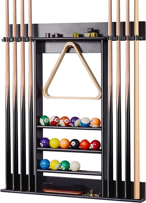 Cue Stick Holder, Pool Stick Holder, Pool Cue Holder, Pool Cue Rack, 8 Pool, Pool Table Room, Pool Table Accessories, Pool Sticks, Cue Rack