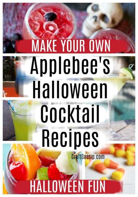 Applebee’s Halloween Cocktail Recipes – Edible Crafts Butterbeer Recipe Alcoholic, Zombie Drink, Applebees Recipes, Butterbeer Recipe, Apple Sangria, Halloween Cocktail, Moonshine Recipes, Cocktail List, Protein Smoothie Recipes