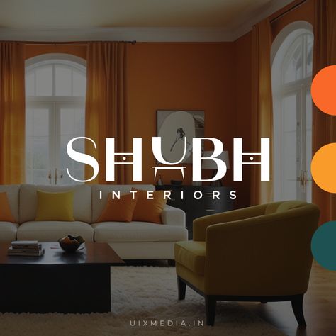 SHUBH INTERIORS --- An interior company logo design by @Uixmedia.in . If you're interested, feel free to send us a direct message and we'll be happy to assist you. What do you think? What do you think about this awesome Concept? Let me know your thoughts in the comments! Have a great day y'all.. ➡ Pro design ➡ All formats ➡ Unlimited revisions ➡ Mockups ➡ Color options . #logo #design #graphicdesign #branding #logodesigner #art #logodesigns #graphicdesigner #logodesign #logos #brand ... Interior Design Logo Ideas Branding, Interior Company Logo, Interior Design Logo Ideas, Interior Logo Design, Interior Design Logo Inspiration, Korea Logo, Aj Logo, Interior Design Logo, Logo Design Agency