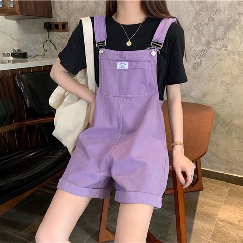 Female Overalls, Playsuit Pattern, Denim Bodysuit, Jean Jumpsuit, Hi Fashion, Purple Jeans, Suspenders For Women, Salopette Jeans, Estilo Denim