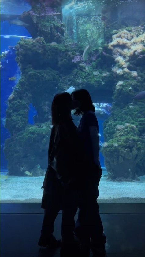 #wlw #date #girlfriends #lovers #lesbiancouple #sapphic Girls In Love With A Girl Aesthetic, Girlfriend Asethic, People In Love Aesthetic, Girl Relashionships, Ally + Core + Aesthetic, Aquarium Date Wlw, Nblnb Couple Aesthetic, Cute Things To Do With Your Girlfriend, Queer Platonic Relationship Aesthetic