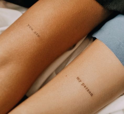 Greys Anatomy Tattoo, Matching Bff Tattoos, Anatomy Tattoo, Small Matching Tattoos, L Tattoo, Small Tats, Bff Tattoos, Body Workout Plan, Mom Tattoos