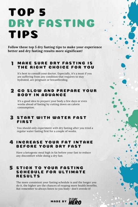 How to do dry fasting to get all the benefits of this type of fast. Read our complete guide to dry fasting: How to start dry fasting and what are the benefits Three Day Fast Benefits, Dry Fasting Benefits, Dry Fasting Before And After, How To Fast, Pituitary Tumor, Snake Juice, Ayurvedic Food, Fasting Lifestyle, Dry Fasting