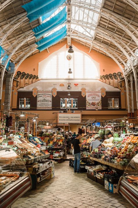 Indoor Market Europe Holiday, Indoor Markets, Europe Holidays, Community Living, Exchange Student, Historical Moments, Kiev Ukraine, Interior Rendering, Grocery Stores