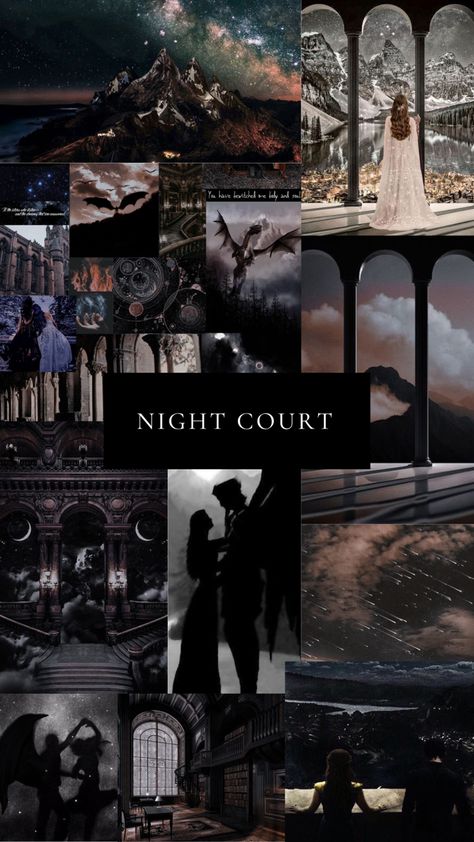 A Court Of Mist And Fury Aesthetic Wallpaper, Acomaf Aesthetic Wallpaper, Night Court Home Aesthetic, Main Character Names Female, Sarah J Maas Books Aesthetic, Acotar Aesthetic Night Court, Acotar Moodboard, A Court Of Mist And Fury Aesthetic, The Night Court Aesthetic