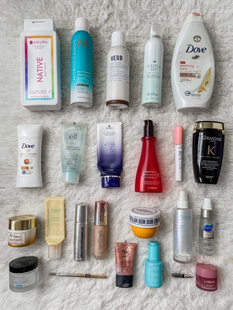 Empties Beauty Products, Eyebrow Pencil Drugstore, Makeup From Sephora, Moroccanoil Dry Shampoo, Best Drugstore Products, Affordable Skincare, Gel Sunscreen, Natural Makeup Tips, Drugstore Skincare