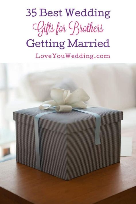 Need help finding the best wedding gifts for brothers? I listed down 35 undeniably great options I found on the market. Check them out! Gifts For Brothers Wedding, Wedding Gift Ideas For Brother, Brother Wedding Gift From Sister, Wedding Gift For Brother From Sister, Wedding Gift For Brother, Wedding Gifts For Brother, Best Gift For Brother, Gifts For Brothers, Sentimental Wedding Gifts