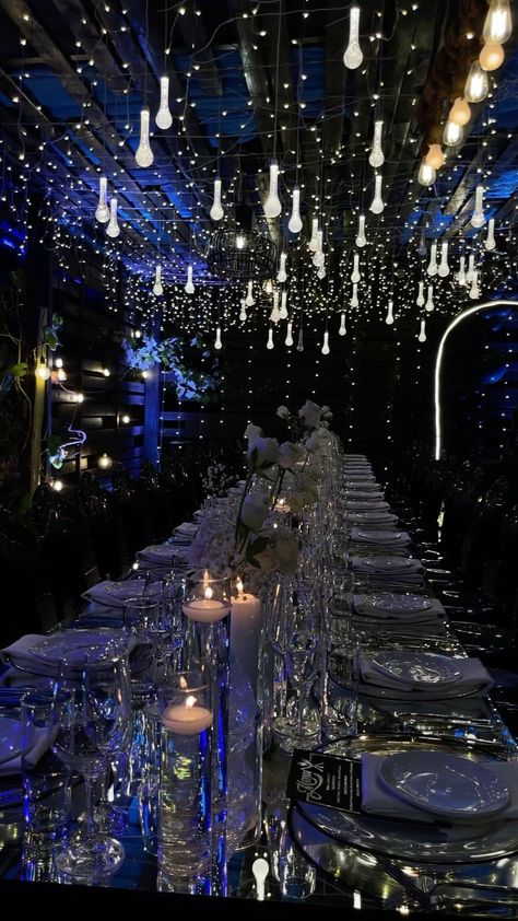 essydelevents on Instagram: This party set up is breathing class 🥂. . DELÀ’S @dela_seade 25th birthday setup is literally somebody’s dream look.. Planning and… Midnight Wedding, Birthday Setup, Prom Themes, Winter Dance, Prom Theme, Crystal Cave, Senior Prom, Wedding Decor Elegant, 25th Birthday