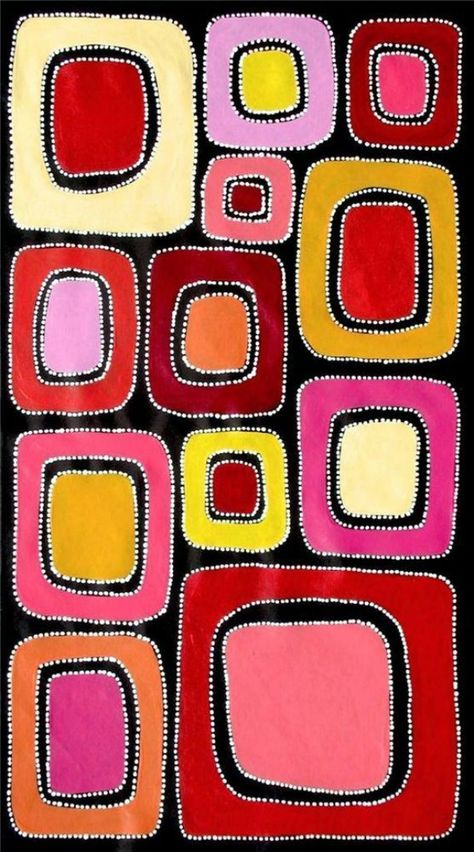 Botanisk Illustration, Indigenous Australian Art, Art Examples, Aboriginal Painting, Patchwork Quilting, Australian Art, Indigenous Art, Aboriginal Art, Dot Painting