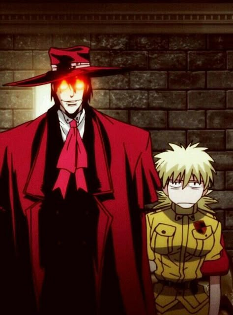 Alucard and seras Alucard And Seras, Alucard Hellsing Ultimate, Hellsing Abridged, Alucard X Seras, Hellsing Fanart, Hellsing Anime, Hellsing Ultimate Anime, Seras Victoria, Alucard Hellsing