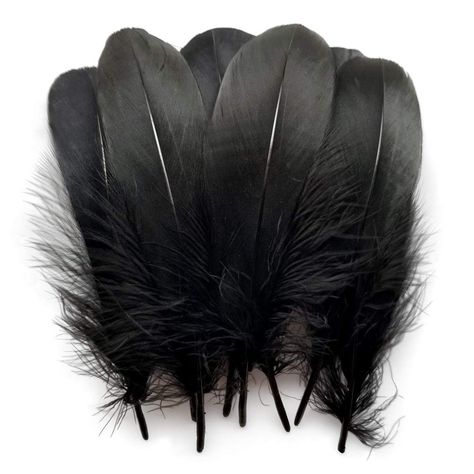 PRICES MAY VARY. use for craft and clothing home, wedding,party decorations High quality beautiful dyeing of natural feathers Length:opprox. 15-20cm/6-8" Great for all types of crafts,trimming,parties costumes,home decorations,or wedding decorations. Material:goose feathers. Harry Potter Themed Room, Goose Craft, Crow Costume, Metallic Gold Color, Feather Dream Catcher, Feather Crafts, Feather Hat, Goose Feathers, Accessories Packing