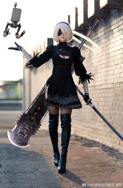 One of the Best 2B Cosplays Was Done by a Guy - The Fanboy SEO Nier Automata Cosplay, 2b Cosplay, 2b Nier Autómata, Kostum Cosplay, Jessica Nigri, Epic Cosplay, Kawaii Cosplay, Idee Cosplay, Nier Automata