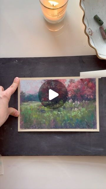 Valerie Mckeehan Pastel, Pastel Painting Ideas Easy, Soft Pastel Art Tutorials, Valerie Mckeehan, Soft Pastel Painting, Soft Pastel Art, Pastel Paintings, Pastel Paper, Pastel Pencils