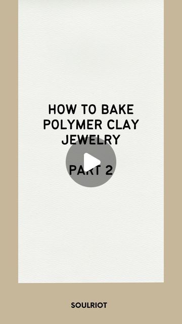 Polymer Clay Earrings on Instagram: "PART2 How to bake polymer clay earrings" How To Cook Polymer Clay, How To Bake Polymer Clay Earrings, Polymer Clay Baking Instructions, Polymer Clay Jewelry Tutorials Videos, How To Make Polymer Clay Earrings, Baking Polymer Clay, Bake Polymer Clay, Oven Bake Clay, Baking Clay