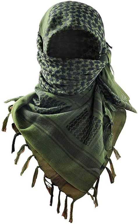 Military Shemagh Tactical Desert Scarf / 100% Cotton Keffiyeh Scarf Wrap for Men And Women Desert Scarf, Shemagh Scarf, Arab Scarf, Scarf Wraps, Cute Modest Outfits, Head Wrap Scarf, Well Woven, Fashion Scarves, Beautiful Fish