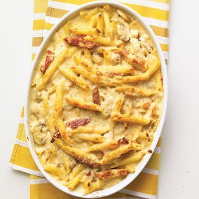 Chicken And Sundried Tomatoes, Penne Carbonara, Meals That Freeze Well, Casserole To Freeze, Baked Penne, Freezer Dinners, Snacks Under 100 Calories, Freezable Meals, Freezer Meal Planning