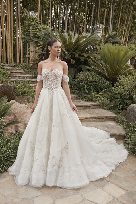 Style 2511 Matilda | Casablanca Bridal Casablanca Wedding Dress, Casablanca Wedding, Casa Blanca Wedding Dress, Fairytale Love, Casablanca Bridal, Fairytale Dress, Plus Size Wedding, Designer Wedding, Bridal Wedding Dresses