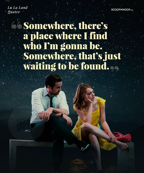 16 Quotes From ‘La La Land’ That Will Inspire You To Never Let Go Of Your Dreams La La Land Movie Quotes, La La Land Quotes, Land Quotes, French Love Poems, Land Movie, Hollywood Quotes, Here's To The Fools Who Dream, 16 Quotes, Damien Chazelle