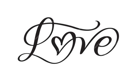 Premium Vector | Handwritten laser cut calligraphy text Love with heart Happy Valentines day romantic quote for design greeting card Happy Valentines Day Calligraphy, Valentines Day Calligraphy, Valentine Fonts, Word Calligraphy, Love In Cursive, Valentines Day Romantic, Calligraphy Love, Love Font, Creative Snaps For Snapchat